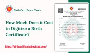 How Much Does it Cost to Digitize a Birth Certificate?